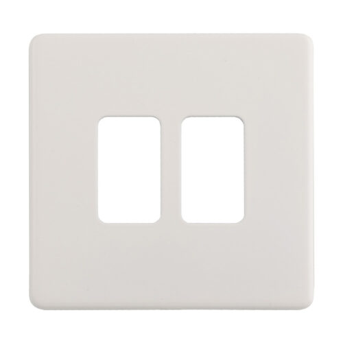 Enhance White Grid Plates