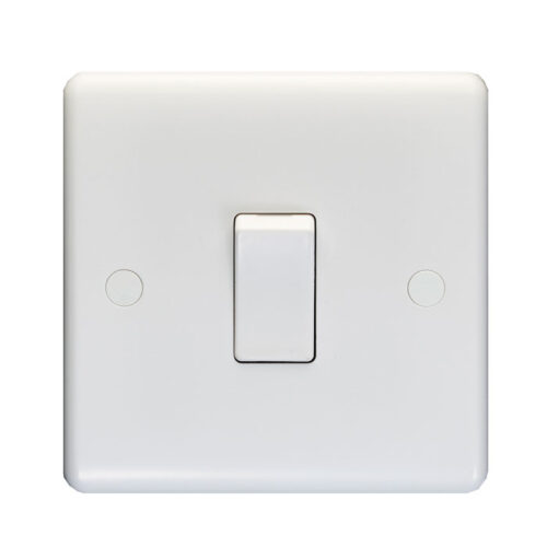 10Amp 1-6 Gang White Switch
